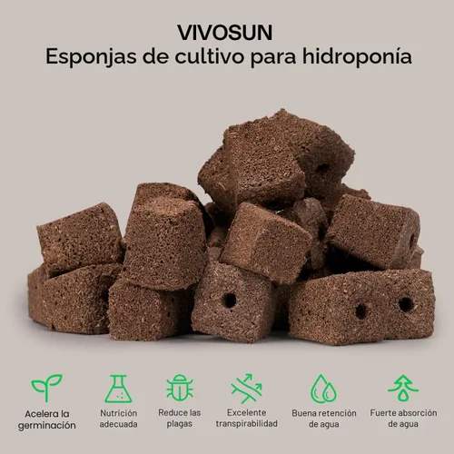 Miniatura 9 de VIVOSUN Kit de cultivo hidropónico, 1 capa, 36 sitios de plantas, 4 tubos de PVC-U de grado alimenticio, sistema de plantación hidropónica con bomba