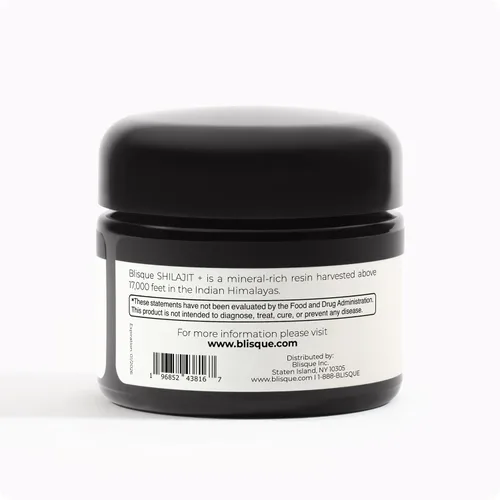 Miniatura 10 de Blisque – Suplemento de resina de shilajit orgánico puro del Himalaya Auténtico y natural Grado A dorado Contiene ácido fúlvico
