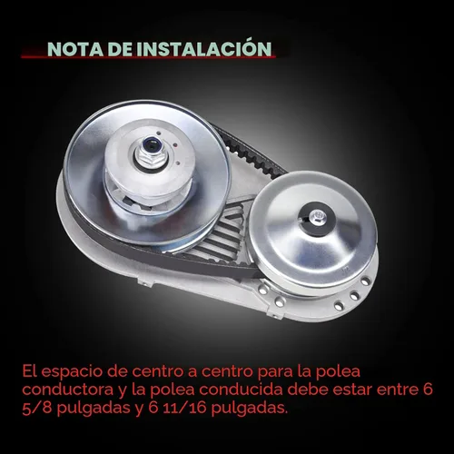 Miniatura 5 de BLACKHORSE-RACING 3 correas de transmisión Go Kart serie 30 reemplazan a Manco 5959 / Comet 203589