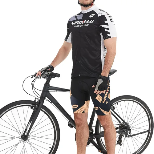 Miniatura 103 de sponeed Pantalones cortos de ciclismo para hombre, pantalones acolchados para ciclismo, ropa de ciclismo