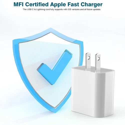 Miniatura 3 de Cargador rápido para iPhone, cargador extra largo para iPhone, carga rápida, 10 pies, paquete de 2 cargadores de teléfono i de 10 pies, adaptador