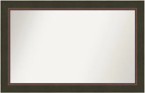 Miniatura 183 de Amanti Art Espejo personalizado, espejo de baño de bronce Milano, espejo de pared o espejo de tocador de baño sobre el fregadero