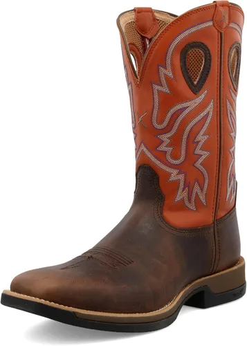 Miniatura 173 de Twisted X Botas Tech X para hombre de 12 pulgadas, botas occidentales casuales para hombre