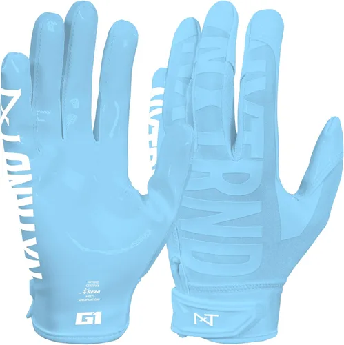 Miniatura 8 de Nxtrnd G1 Pro - Guantes de fútbol americano para hombre, guantes de receptor pegajosos para adultos