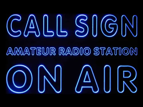 Miniatura 16 de ADVPRO wa-tm señal de llamada personalizada en la estación de radio aficionado del aire Led señal de neón