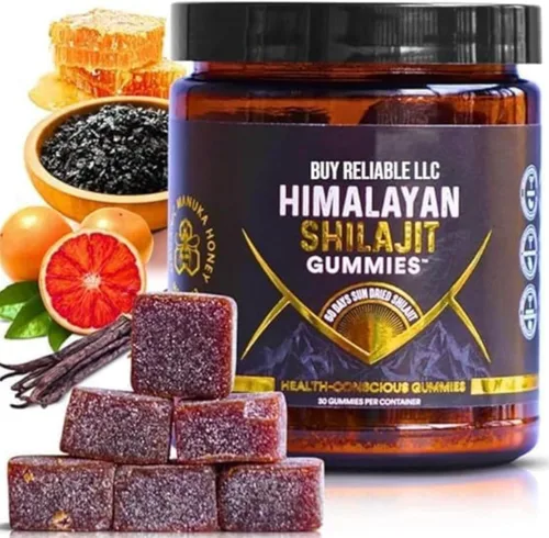 Miniatura 4 de Shilajit Gummies 60 unidades – Resina Shilajit con ácido fúlvico y minerales traza Veganas, sin OMG Suplemento mineral a base de hierbas