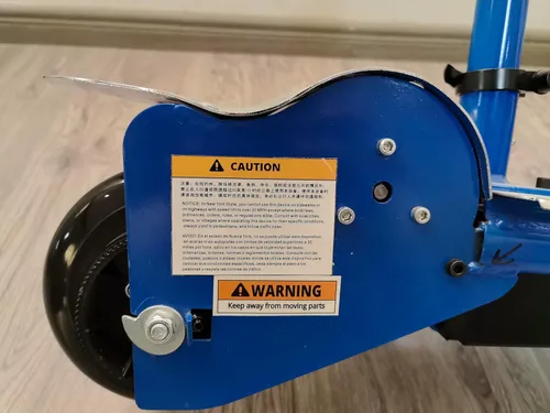 Miniatura 8 de Zupapa Scooter eléctrico con asiento para niños de 6 a 12 años, neumático de 6 pulgadas, hasta 10 mph y 70 minutos de tiempo de conducción