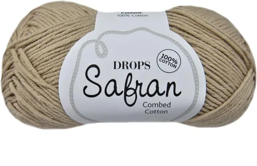 Miniatura 9 de Drops Safran - Hilo de algodón egipcio 100% para tejer y hacer ganchillo, peso deportivo, 2, fino, 5 capas, 1.8 onzas, 175 yardas (01 rosa desierto)