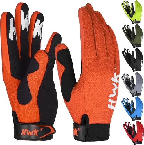 Miniatura 7 de HWK - Guantes de motocicleta para hombres y mujeres, motocross, conducción táctica, ciclismo, carreras de motocicletas, guantes multiusos