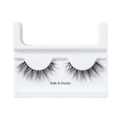 Miniatura 4 de KISS Lash Couture Masterpiece - Pestañas postizas de visón sintético tejidas a mano, estilo 'Prêt-À-Porter', 0.472 in, fácil de aplicar