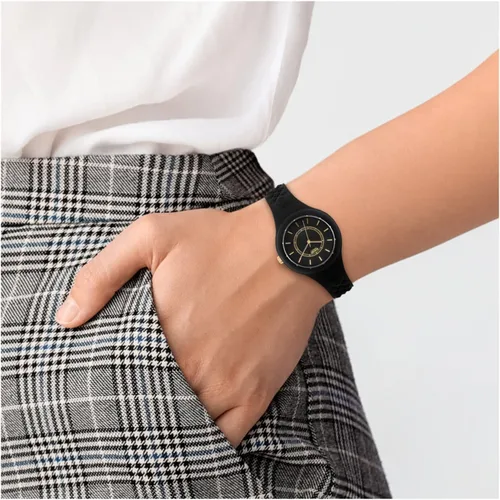 Miniatura 4 de Versus Versace Reloj de moda Fire Island para mujer. Correa de silicona ajustable y deportiva. Incluye bolsa de regalo de viaje.