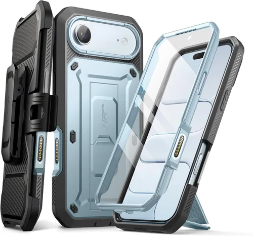 Miniatura 10 de SUPCASE Funda para iPhone 17 Pro Max con botón de control de cámara (Unicorn Beetle Pro), [soporte integrado y protector de pantalla]