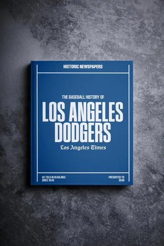 Miniatura 31 de Signature gifts Libro personalizado de historia del béisbol - Regalo para fanáticos de los deportes - Una historia de las Grandes Ligas contada a