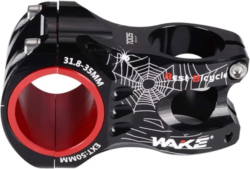 Miniatura 3 de Aleación de aluminio MTB vástago 1.378 in 1.969 in 0 grados para la mayoría de bicicletas, bicicleta de carretera, MTN, BMX, equipo Fixie, ciclismo