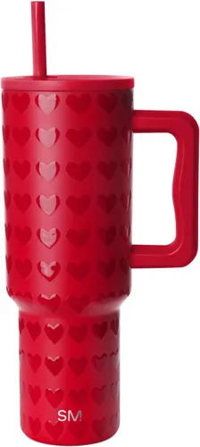 Miniatura 30 de Simple Modern Vaso Trek de 40 oz con Asa y Tapa con Pajilla Vaso de Viaje Aislado de Acero Inoxidable Apto para Portavasos Slumberland