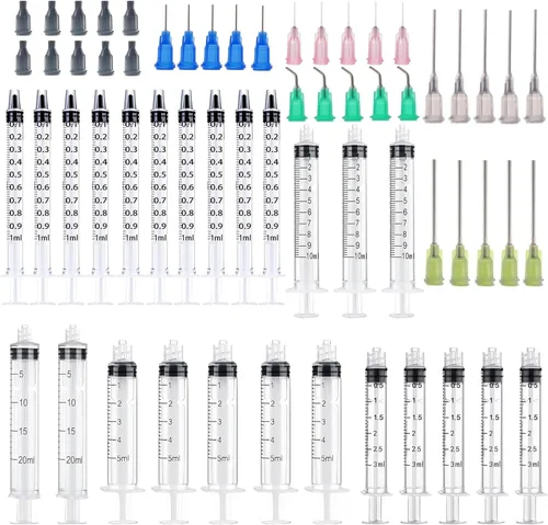 Miniatura 8 de Dispensador de pegamento grande, 0.7 fl oz, 2.0 fl oz, dispensador de medición de 3.4 fl oz con dispensador de pegamento y tapas. resina epoxi