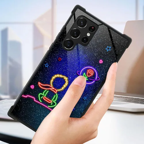 Miniatura 27 de CARLOCA Funda compatible con Samsung Galaxy S22 Ultra, diseño gráfico de Star Howling Wolfs Samsung Galaxy S22 Ultra, diseño gráfico, a prueba