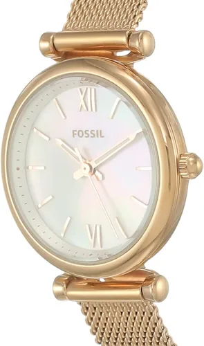 Miniatura 4 de Fossil Carlie Mini Reloj casual de cuarzo de acero inoxidable para mujer