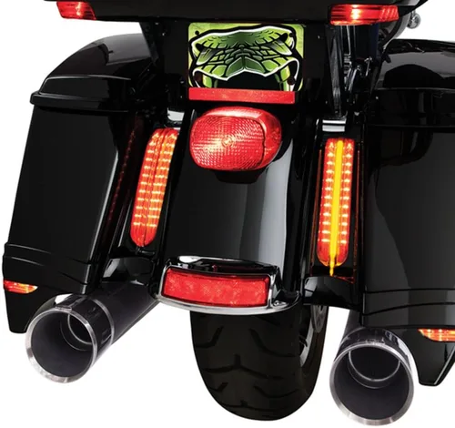 Miniatura 2 de Ciro Paneles de relleno de luz LED '14-up Harley-Davidson Ultra & Road King Moto