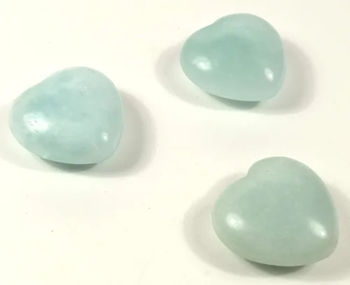 Miniatura 6 de HQRP-Crystal Corazón Aguamarina Lapislázuli Ágata Cuarzo Calcedonia Mookaita Laradorita Jaspe Aventurina Sodalita Ámbar 1PC, Lapislázuli