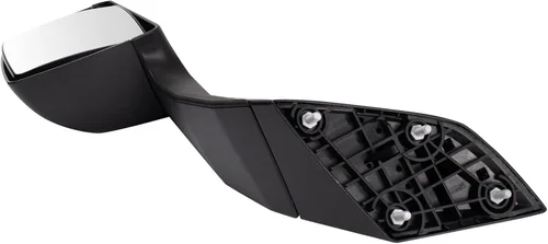 Miniatura 6 de TRQ Espejo manual del lado del pasajero con cubierta negra texturizada, se ajusta a Volvo VNL 2004-2014 sin luz de charco con memoria de calor