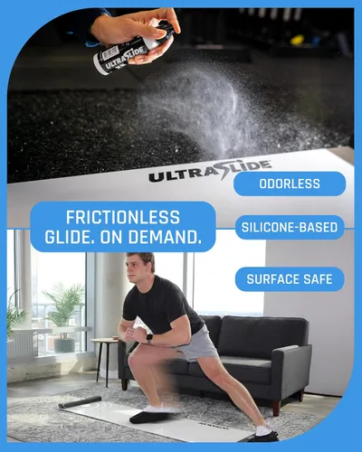 Miniatura 5 de Pulidor de Tablero Deslizante - Spray y Lubricante para Tablero Deslizante de Hockey para Deslizamiento sin Fricción - Spray de Silicona Premium