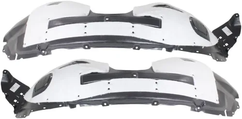 Miniatura 7 de Para Ford Explorer/Police Interceptor Utility 2016 2017 2018 2019 Fender Liner lado del conductor Delantero Con espuma aislante Moldeado por