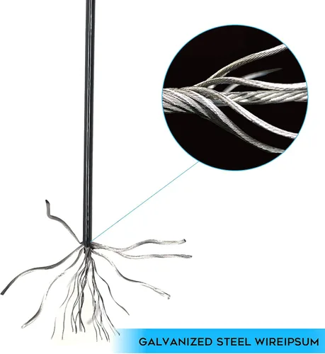 Miniatura 5 de Cable de repuesto Luwint Fitness, 0.236 in de grosor, para el gimnasio en casa
