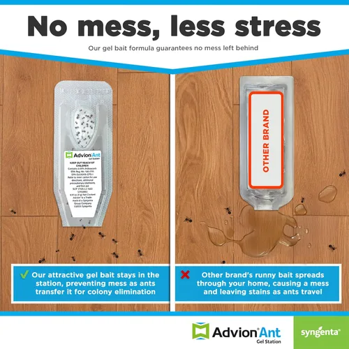 Miniatura 9 de Syngenta Advion Ant Gel Station Insecticida, cebo de gel listo para usar con el ingrediente activo Indoxacarb, cebo para hormigas