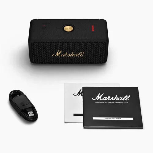 Miniatura 7 de Marshall Emberton II - Altavoz Bluetooth portátil, color negro y latón