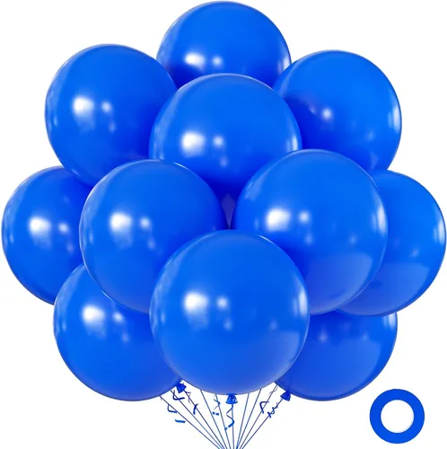Miniatura 77 de KALOR Globos color morado ceniza de 18 pulgadas, 10 globos de látex mate, globos redondos grandes para bodas, baby shower, fiestas de cumpleaños