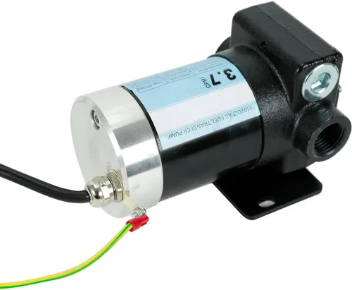Miniatura 7 de Bomba de transferencia de combustible de gasolina de 110 V con cables de conexión, bombeo reversible mejorado, protección térmica, control