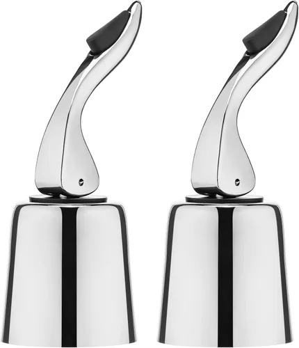 Miniatura 9 de Tapones de vino para botellas de vino con tapón de botella de vino al vacío de acero inoxidable con corchos de vino reutilizables de silicona, a