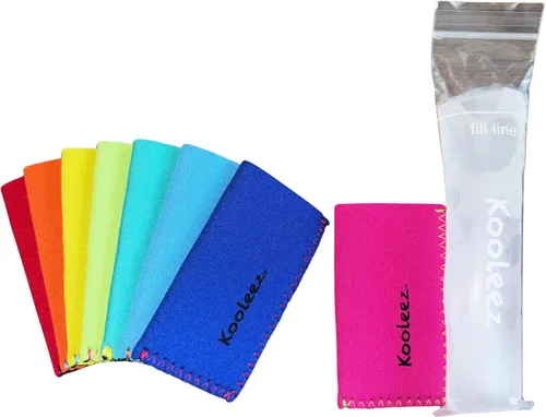 Miniatura 14 de Kooleez - Fundas de neopreno aisladas para paletas de hielo, fundas de neopreno aisladas para congeladores, soportes para paletas para niños