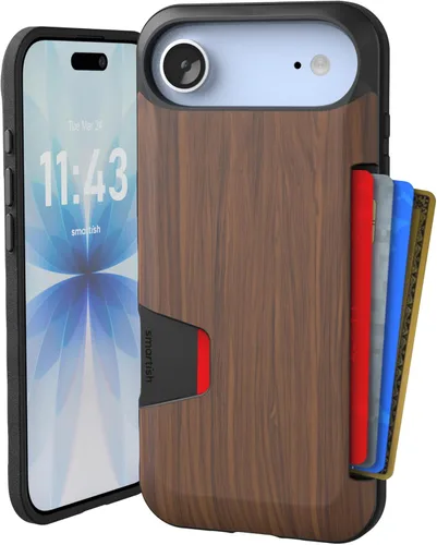 Miniatura 82 de Smartish - Funda tipo cartera para iPhone 11, diseño de cartera volumen 1 [delgada + protectora] con tarjetero - probada para caídas con ranura