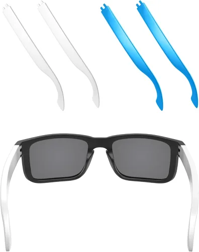 Miniatura 26 de EZReplace 1 par/2 pares de patillas de repuesto para gafas de sol Oakley Holbrook OO9102 OO9244/Holbrook XL OO9417 Negro