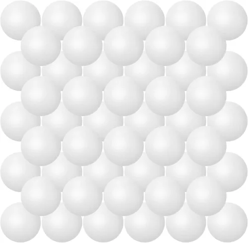 Miniatura 28 de Hanaive 100 unidades pelotas de tenis de mesa multicolor de 40 mm, pelotas de plástico a granel lavables, juego pequeño para juegos de piscina