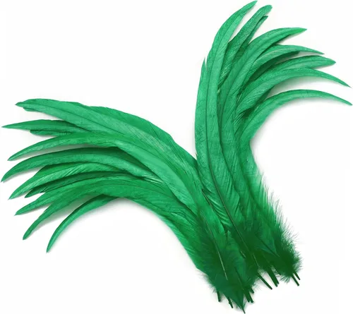 Miniatura 16 de Holmgren Plumas de Cola de Gallo Color Blanco Hueso - 60 piezas Plumas de Cola de Gallo Grandes de 12-14 pulgadas al Por Mayor para Manualidades