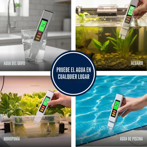Miniatura 7 de Craft911 Medidor TDS Digital Probador de Agua - Probador de Agua Preciso para Agua Potable Medidor de 0-9990 PPM - Probador de Calidad de Agua 1s