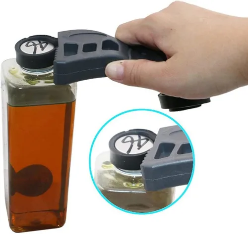 Miniatura 3 de Tyenaza Llave de correa, llave de filtro de aceite, correas ajustables de goma, abridor de tarros, llave de tubo para filtro de aceite, cabezales