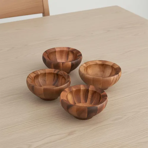 Miniatura 4 de Nambe Yaro Individual tazón para ensalada, Conjunto de 4