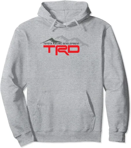 RaceBrand tees TRD Racing Development - Sudadera con capucha color gris talla S gris S