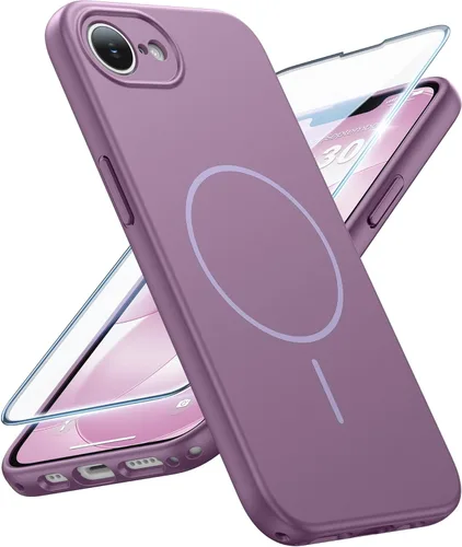 Miniatura 41 de FNTCASE Funda para iPhone 14 Pro Max color azul: [compatible con Magsafe] Funda magnética mate sólida con [protección completa de la cámara]