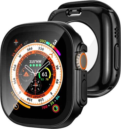 Miniatura 16 de Tensea - Funda protectora de pantalla impermeable para Apple Watch (2 en 1) para Apple Watch Serie SE 7, 5, 4, accesorios de 41 mm, iWatch protector