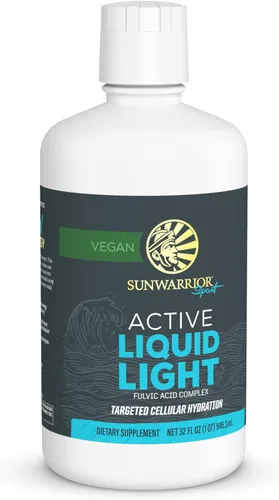 Suplemento de gotas de minerales de ácido fúlvico, gotas de agua mineral líquida orgánica, veganas, complejo mineral líquido a base de plantas, 32
