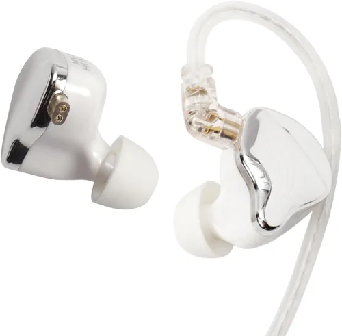 Miniatura 8 de Auriculares con cable Jack de 0.138 in en la oreja, auriculares HiFi de doble imán, auriculares IEM de alta resolución de alta sensibilidad