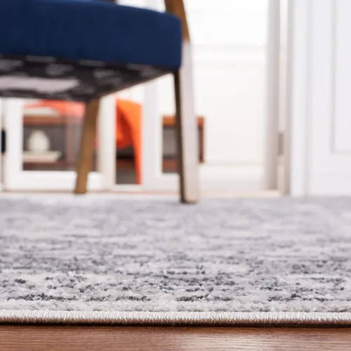 Miniatura 6 de SAFAVIEH Colección Toscana - Alfombra de pasillo, 2 x 9 pies, color marfil y gris, diseño oriental, no desprende pelusa y de fácil cuidado, ideal