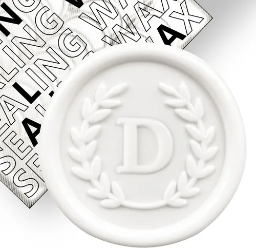 Miniatura 38 de 50 calcomanías adhesivas de cera con letra W, hechas a mano, sin necesidad de sellar, rasgar y usar calcomanías de cera para invitaciones de boda