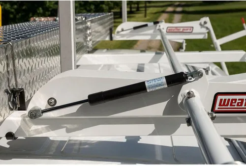 Miniatura 4 de WEATHER GUARD 2291301 - Estante para escaleras, color blanco