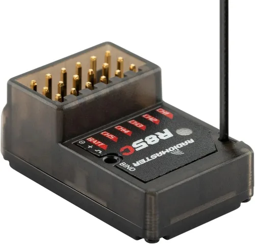 Miniatura 3 de RadioMaster ER85C 5CH 2.4GHz D8/D16/SFHSS Compatible Receptor Antena Externa - Receptor RadioMaster RC (HELIDIRECT)